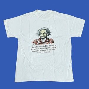 Vintage Albert Einstein Tee M
